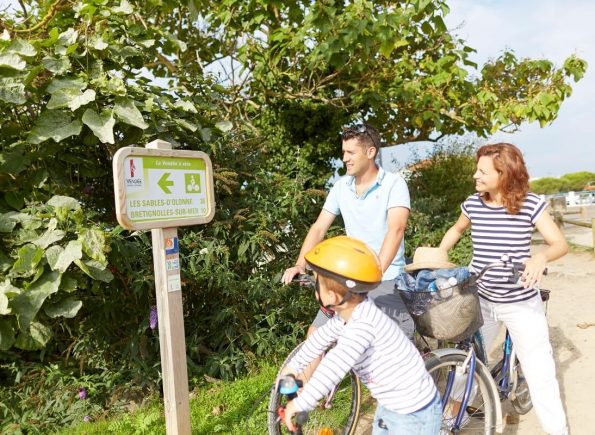 Une journée à vélo en famille à Saint Hilaire de Riez