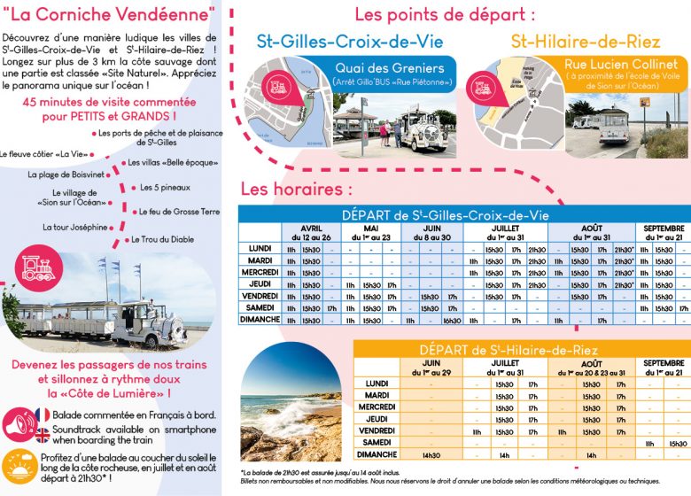 LE PETIT TRAIN DE SAINT GILLES CROIX DE VIE