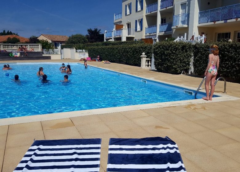 Appartement dans résidence avec piscine à Bretignolles sur Mer