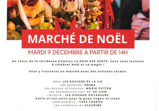 Marché de Noël – Domitys La Rose des Vents