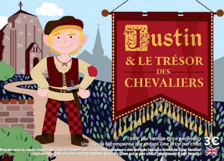 JEU DE PISTE JUSTIN ET LE TRÉSOR DES CHEVALIERS