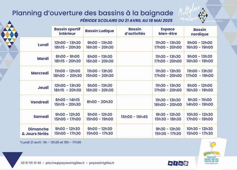 MULTIPLEXE AQUATIQUE DU PAYS DE SAINT GILLES